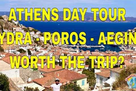 Day Trips from Athens Greece - Hydra - Poros - Aegina. A day tour exploring Islands near Athens