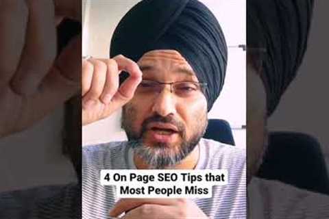 Best On-Page SEO Tips You Cannot Miss