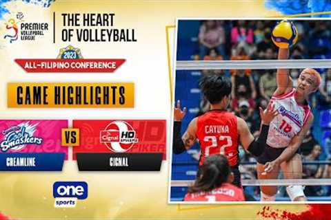 Creamline vs. Cignal highlights | 2023 PVL All-Filipino Conference - Feb. 9, 2023
