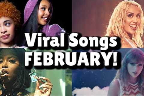 TOP 40 Songs that are buzzing right now on social media! - FEBRUARY 2023!