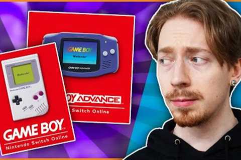 So I tried Game Boy Games On Switch and...