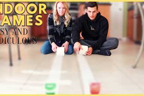EASY FUN INDOOR GAMES FOR COUPLES &amp; FAMILIES | HUSBAND &amp; WIFE PART 3|