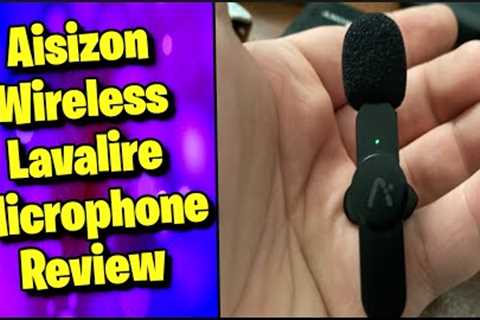 Aisizon Wireless Lavalire Microphone Review || MumblesVideos Product Review
