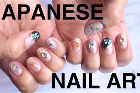 Giving myself a Japanese gel manicure *satisfying*