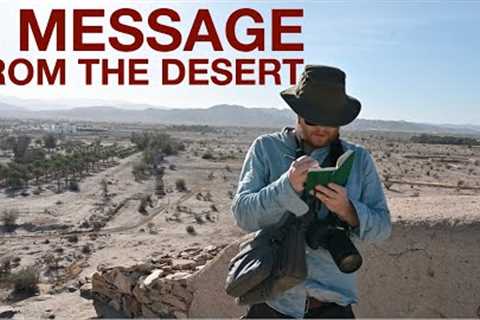 A Message From The Desert