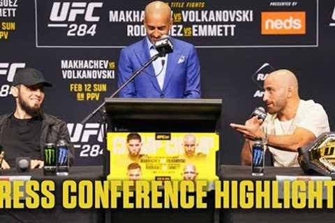 UFC 284 Press Conference Highlights | ESPN MMA