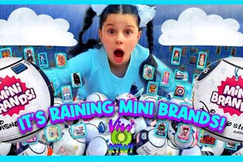 DISNEY MINI BRANDS KID UNBOXING TOY REVIEW PRINCESS MARVEL AVENGERS SUPER HEROS TINY FOODS STAR WARS