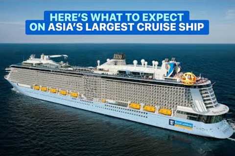 Here's what to expect on ASIA'S LARGEST CRUISE SHIP: Royal Carribean Spectrum of the Seas (PART 1)