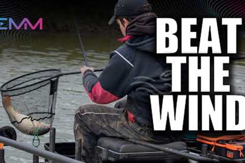 Pole Fishing In The Wind