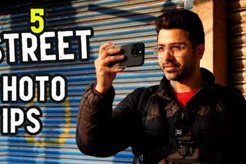 5 STREET Photography Tips Every Mobile Photographer Must Use