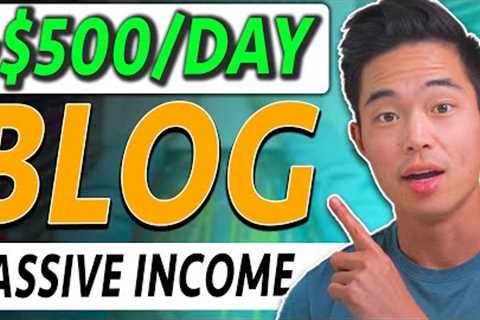 How To Build a Passive Income Blog In 2023! (Step-by-Step)