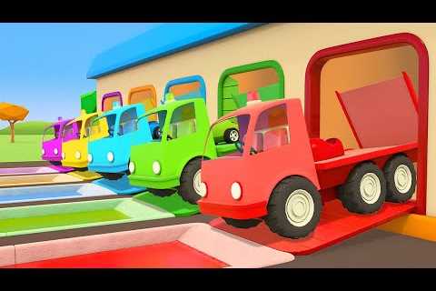Car cartoons for kids 🔵🔴  Helper cars cartoon full episodes. LIVE Cartoon for kids.