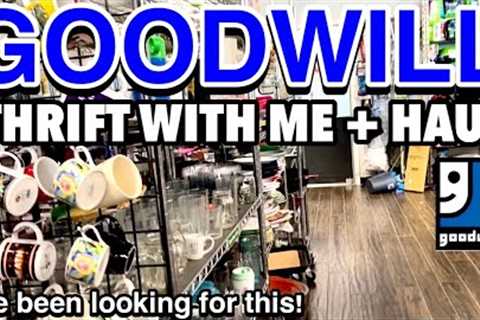 GOODWILL THRIFT WITH ME &amp; THRIFT HAUL * I’ve been looking for one of these! THRIFTING FOR HOME..