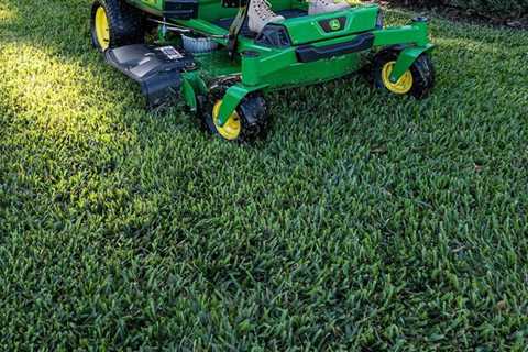 John Deere just introduced an all-electric riding lawn mower