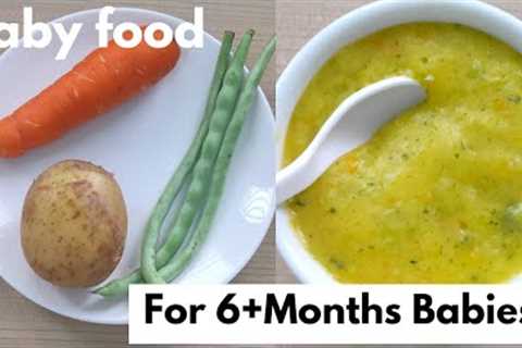Baby Food For 6 Month Babies |6 months baby food | White Pot