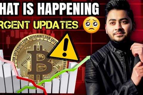 Bitcoin Crash Altcoins dump || More Pain coming OR BTC will Pump