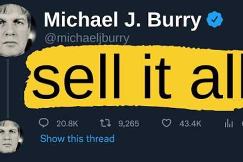 Michael Burry: The Stock Market Crash Only Just Started