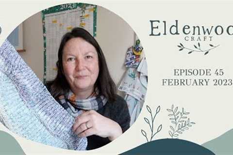 45. Knitting progress, a new pattern and what I've been reading