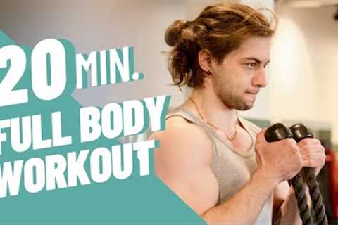 20 Min Full Body Workout Routine for Beginners| At Home| Health and Fitness