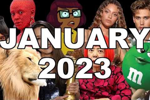 what you missed in january 2023 🗓🏆🦁 (january 2023 pop culture recap)