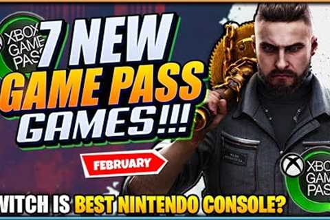 Xbox Game Pass Reveals 7 New February Games | Nintendo Switch is Their Best Console Ever? |News Dose