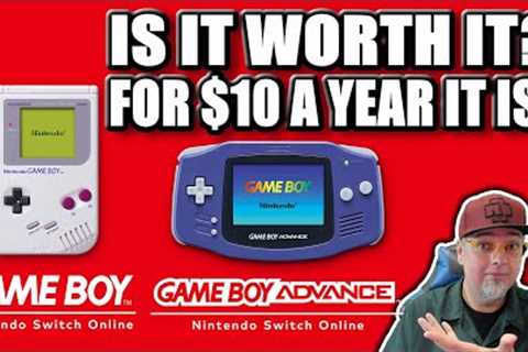Is Switch Online Expansion Worth It For Game Boy &amp; GBA? How To Pay $10 A Year Instead Of $50!