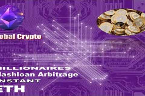 How To Flash loan Crypto Arbitrage Using Ethereum Blockchain Project.