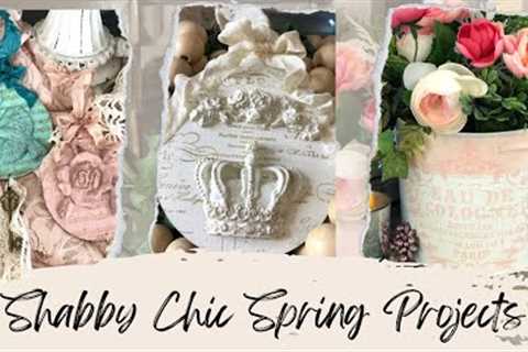 Shabby Chic Springtime Projects | Amazon Craft Supplies Haul