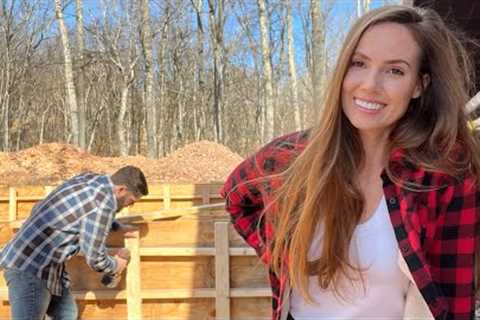 READY FOR CONCRETE! | A-Frame Cabin Addition Build