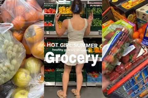 Grocery Shopping ASMR Relaxing Satisfying Video💚