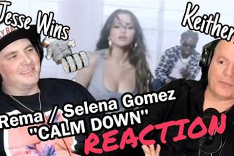 Selena Gomez, Rema - Calm Down Funny REACTION