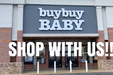 SHOP WITH US AT BUY BUY BABY!!! OUR FIRST TIME!! BABY REGISTRY!! 👧🏽🛍