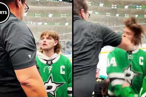 Hockey Fan Uses Racial Slur, Instant Karma Ensues