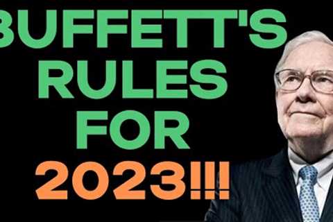 Warren Buffett Tells How To Invest In 2023