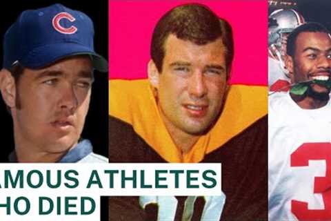 6 Famous Athletes Who Died Recently#athleteswhodied#famousdeths2023