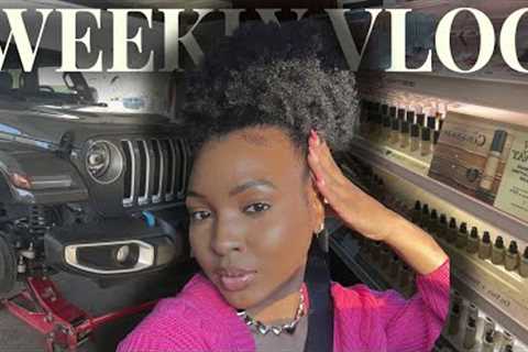 VLOG | SEPHORA HAUL, PRODUCTIVITY, CAR TROUBLES, NEW GLASSES, SHOPPING, GYM WORKOUTS | KENSTHETIC