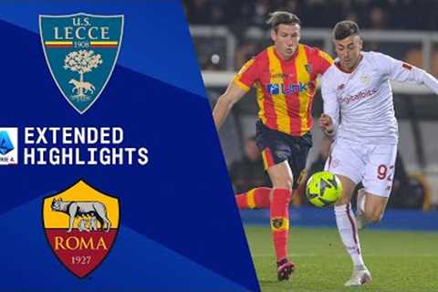 Lecce vs. Roma: Extended Highlights | Serie A | CBS Sports Golazo