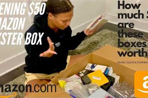 Opening $50 Amazon Mystery Box From Houston Bin Store