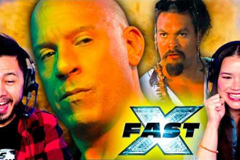 FAST X TRAILER REACTION! | The Fast &amp; Furious 10 | Vin Diesel | Jason Momoa