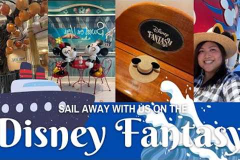 DISNEY CRUISE VLOG | DAY 1 DISNEY FANTASY / It’s embarkation day! Concierge 🚢 ✨ | October 2021