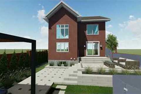 Backyard Landscape design I Swimming Pool design l Back yard Sitting l Outdoor Sitting