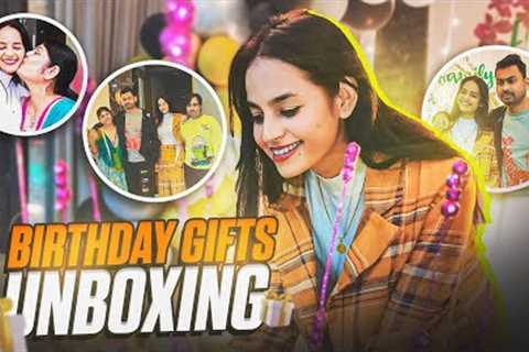 ZINDAGI BHAR KE BIRTHDAY GIFTS UNBOXING VLOG🎁😦
