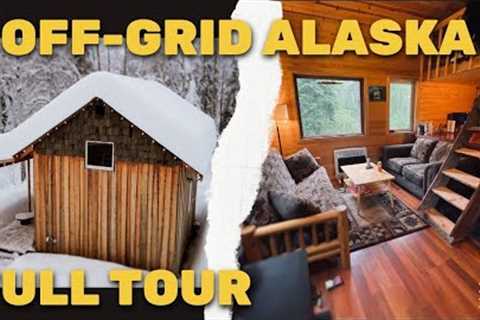 Alaska Cabin | Off-Grid Homestead | FULL TOUR