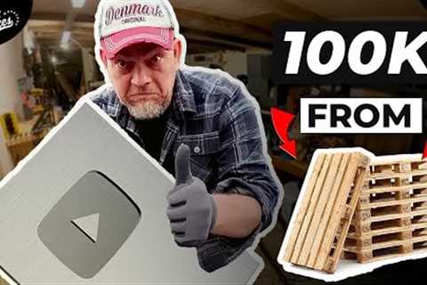 How I make money woodworking with FREE pallets!