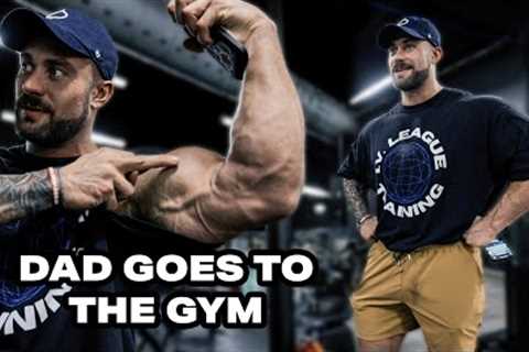 BICEPS TEAR UPDATE | FIRST ARM WORKOUT