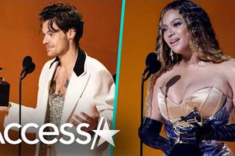 Harry Styles Heckled By Beyoncé Fans At 2023 Grammys
