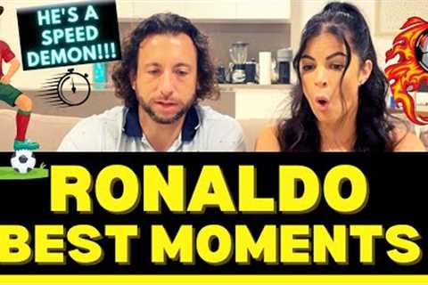 Cristiano Ronaldo Reaction Best Moments-Skills Dribbling Speed Goals - HE’S EITHER CYBORG OR ALIEN!