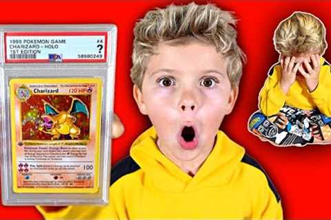 Tydus got a 1st Edition CHARIZARD and then LOST IT! *He Cried*