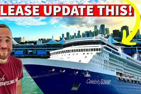 Celebrity Summit - Miami Sail Away &amp; Tuscan Grille Dining (Embarkation Vlog)