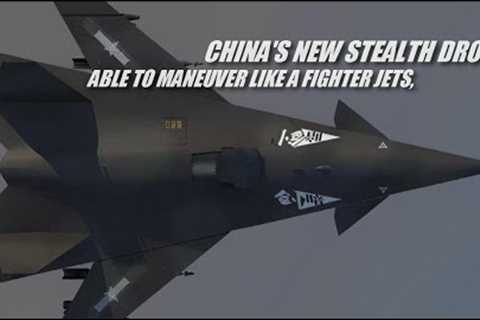 China’s new stealth drone With active flow control systems